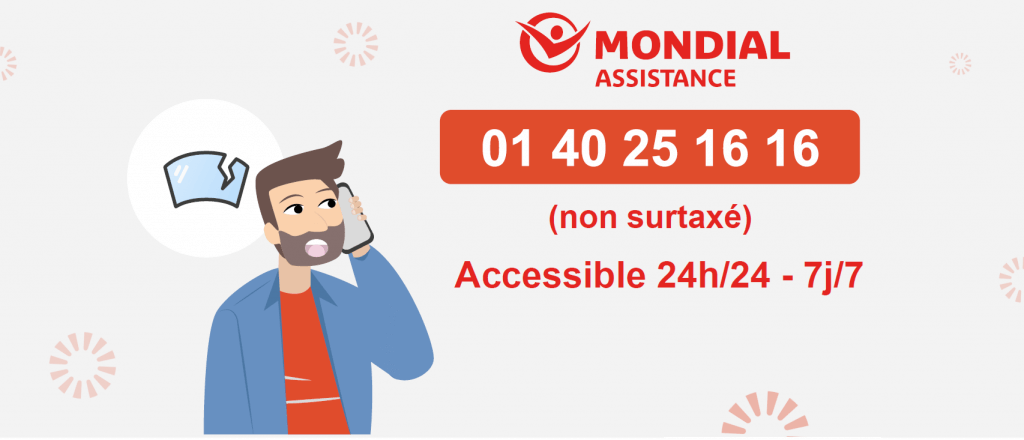 Mondial Assistance - 01 40 25 16 16